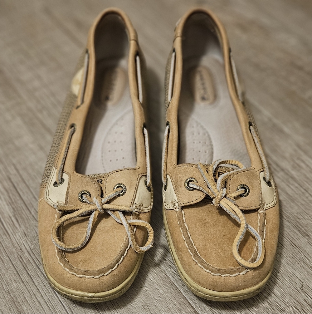 Tan Boat Shoes for Women